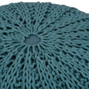 Shelby - Handcrafted Hand Knit Round Pouf by Unique Piece Furniture