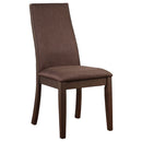 Dining Chair (Set of 2) - Espresso Brown by HouseOfZazla