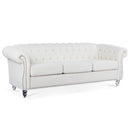 Rolled Arm Chesterfield 3 Seater Sofa by Unique Piece Furniture