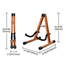 Yescom Stage Guitar Bass Stand Folding Display Rack 3/ 5/ 7/ 9 Opt