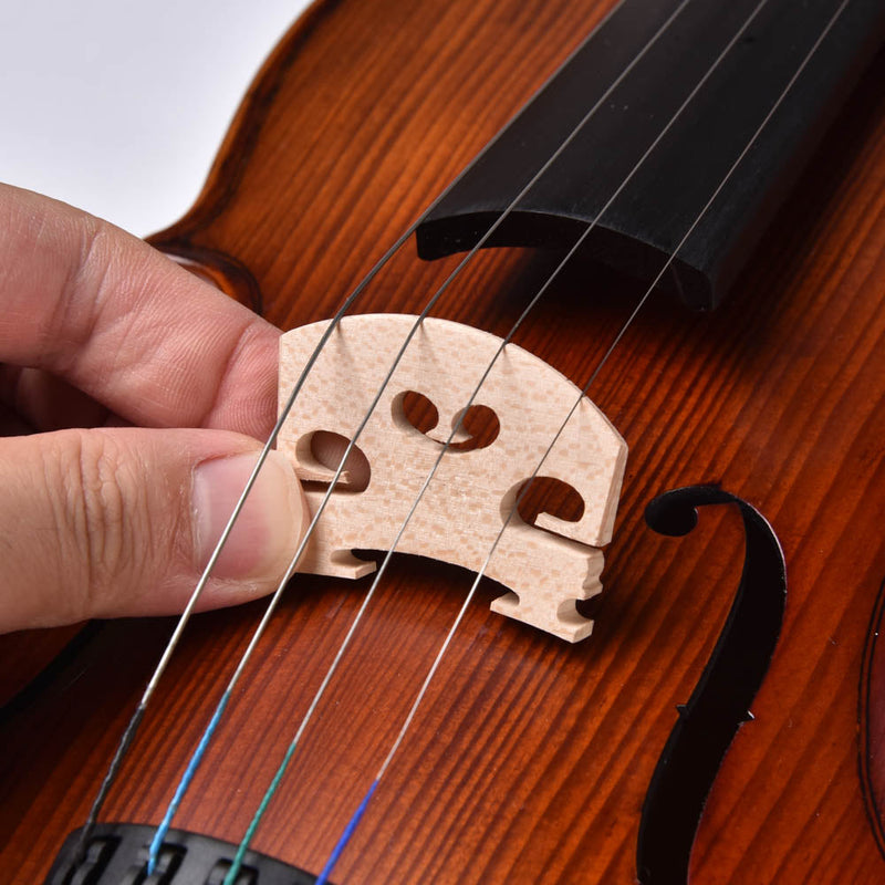 Yescom Violin Strings Set & Bridges 3/4-4/4