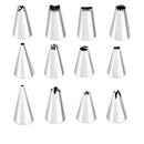 29-piece stainless steel cream puff nozzles set kitchen piping tools by Decorbites