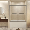 Double Sliding Shower Door With Explosion Proof Film by HouseOfZazla