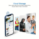 1080P HD Smart Doorbell Camera with AI Detection & Night Vision