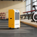 290 Pints Commercial Dehumidifier with Pump and Drain Hose for Basement Warehouse-Yellow by LJGDeals