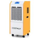 290 Pints Commercial Dehumidifier with Pump and Drain Hose for Basement Warehouse-Yellow by LJGDeals