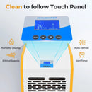 290 Pints Commercial Dehumidifier with Pump and Drain Hose for Basement Warehouse-Yellow by LJGDeals