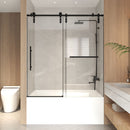 Frameless Sliding Bathtub Door With Frame by HouseOfZazla