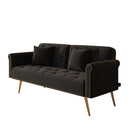 Luxurious Sofa Bed With Nail Head Trim And Matching Pillow by HouseOfZazla
