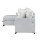 Ford - Reversible Pull Out Sofa Bed - Light Gray by HouseOfZazla