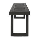 2-Piece Solid Acacia Wood Outdoor Dining Set