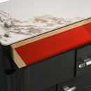 Opel - 5 Drawer Chest - Black by HouseOfZazla