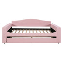 Upholstered Daybed With Storage Armrests, Trundle And Latest Integrated tooth Audio System by HouseOfZazla