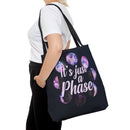 "It's Just a Phase" Heavy-Duty Canvas Tote Bag