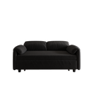 54 inch velvet sofa Sofa bed dual purpose living room retractable bed Black sofa