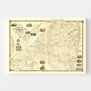 Vintage Map of Monmouth County, New Jersey 1851