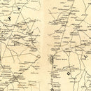Vintage Map of Monmouth County, New Jersey 1851
