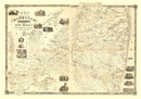 Vintage Map of Monmouth County, New Jersey 1851