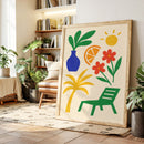 Sun Chair and Citrus Dreams
