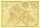Vintage Map of Salem County, New Jersey 1849