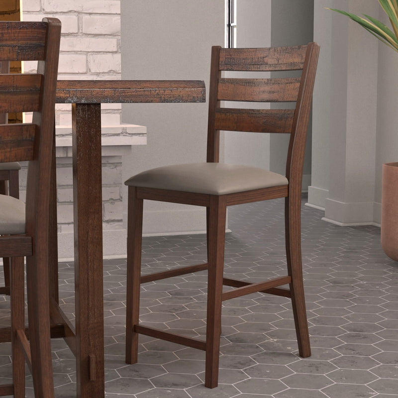 Emery Pub Height Chairs, Walnut