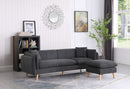 Brayden - Fabric Sectional Sofa Chaise by HouseOfZazla