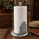 Concho Pattern Paper Towel Holder by Arthur Court Designs