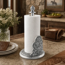 Concho Pattern Paper Towel Holder by Arthur Court Designs
