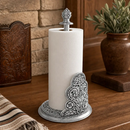 Concho Pattern Paper Towel Holder by Arthur Court Designs