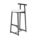 Modern Bar Stools With Backrest For Kitchen (Set of 3) by HouseOfZazla
