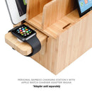 Bamboo Personal Stand and Device Organizer by MobilevisionUS