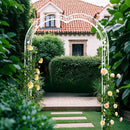 Metal Garden Arch Assemble Freely With 8 Styles Garden Arbor Trellis Climbing Plants Support Rose Arch by HouseOfZazla