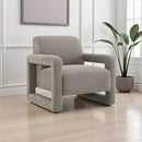 Glenda - Accent Chair - Gray Chenille by Unique Piece Furniture