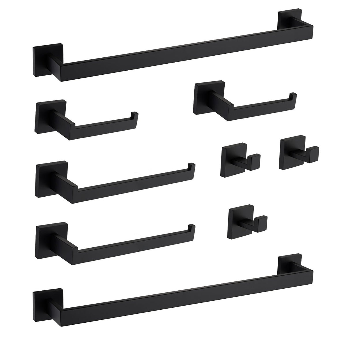 9-Piece Bathroom Hardware Set
