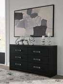 Maeling - Six Drawer Dresser by Unique Piece Furniture