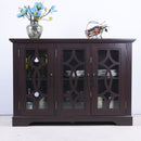 Spacious Sideboard With 3 Doors - Ox Blood Red by HouseOfZazla