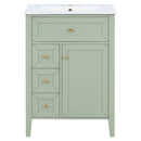Bathroom Vanity With Sink, Soft Closing Cabinet
