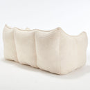 Comfortable Dual Beanbag Chair With High Resilience Foam Core For 2 People by HouseOfZazla