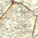 Vintage Map of Morris County, New Jersey 1853