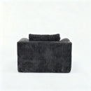 Chaise Lounge Chair, Deep Seat Sleeper Couch For Living Room by HouseOfZazla