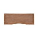 Dauphin - 3 Drawer Executive Desk - Brown by HouseOfZazla