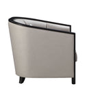 Zemocryss - Loveseat With 2 Pillows - Beige Fabric