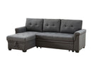 Sierra - Reversible Sleeper Sectional Sofa With Storage Chaise by HouseOfZazla