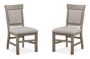 Tinley Park - Dining Side Chair With Upholstered Seat & Back (Set of 2) - Dove Tail Gray