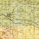Vintage Map of Elk County, Pennsylvania 1855