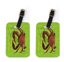 Crab Luggage Tag
