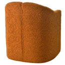 Walker Edison | Boucle Curved Design Accent Chair