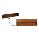 Floating Bedside Table - Chestnut by HouseOfZazla