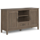 Lev - TV Media Stand - Smoky Brown by HouseOfZazla