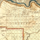 Vintage Map of Warren County, Pennsylvania 1838